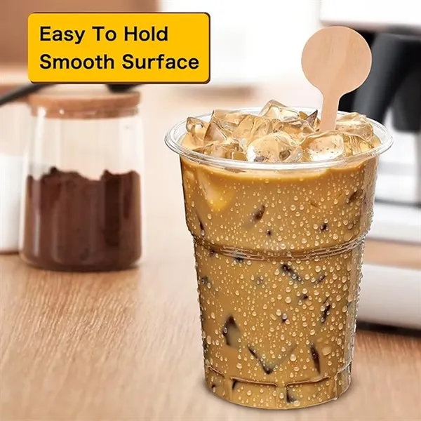 6'' Custom Biodegradable Birch Wood Disposable Stir Stick - 6'' Custom Biodegradable Birch Wood Disposable Stir Stick - Image 3 of 3