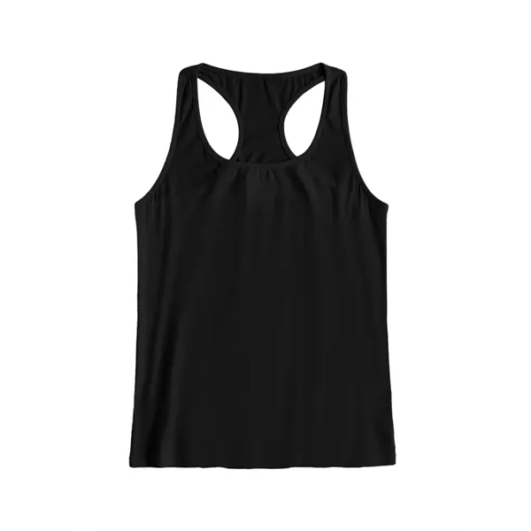 DTF Custom Women's Narrow Strap Tank Top - 180G Polyester - DTF Custom Women's Narrow Strap Tank Top - 180G Polyester - Image 2 of 4