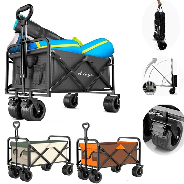 Collapsible Foldable camping beach Wagon - Collapsible Foldable camping beach Wagon - Image 0 of 5