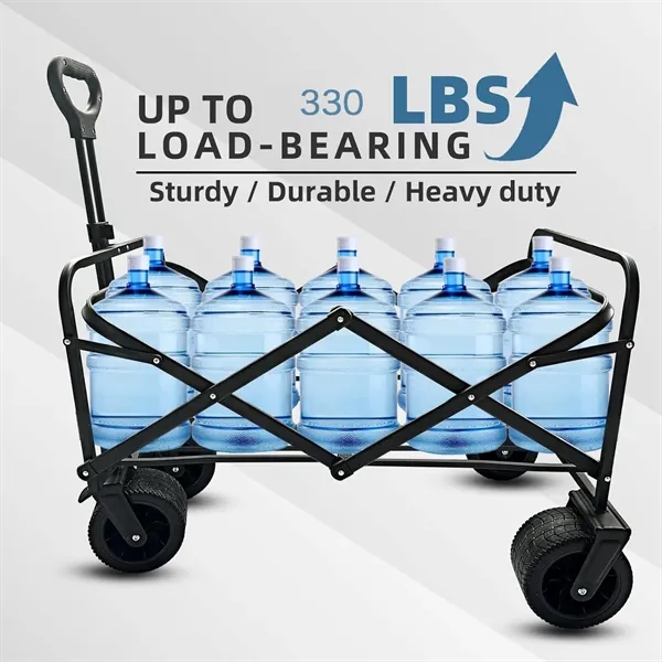 Collapsible Foldable camping beach Wagon - Collapsible Foldable camping beach Wagon - Image 2 of 5