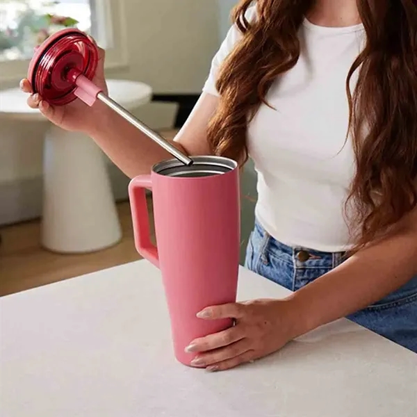 40oz Insulated Tumbler with Lid and Straw - 40oz Insulated Tumbler with Lid and Straw - Image 1 of 4