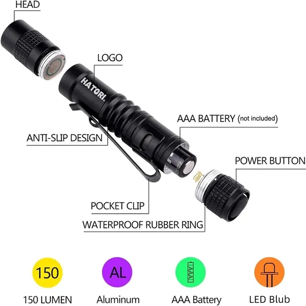 Pocket Tactical Flashlights - Pocket Tactical Flashlights - Image 2 of 5