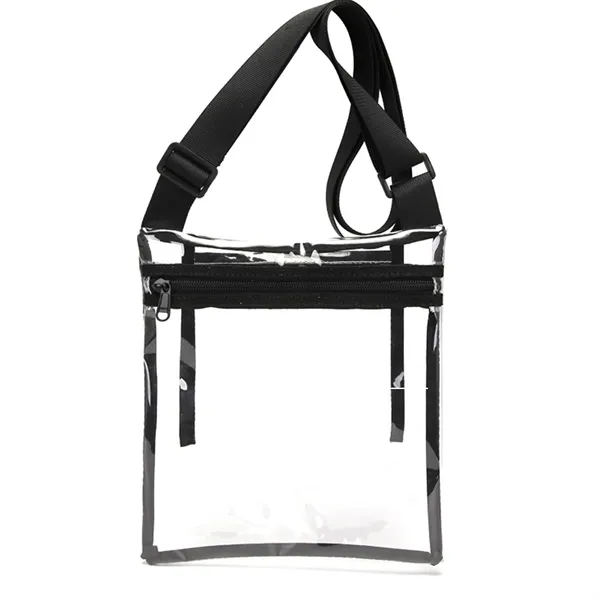 Eco Clear TPU Security Check Friendly Event Shoulder Bag - Eco Clear TPU Security Check Friendly Event Shoulder Bag - Image 2 of 5