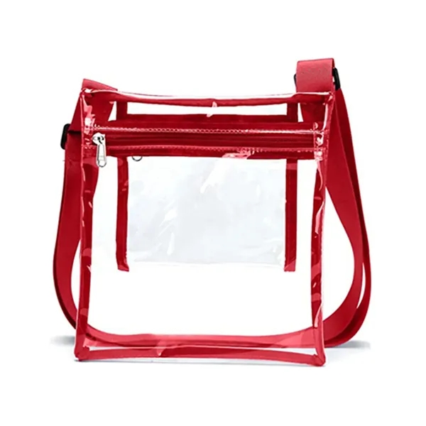 Eco Clear TPU Security Check Friendly Event Shoulder Bag - Eco Clear TPU Security Check Friendly Event Shoulder Bag - Image 3 of 5
