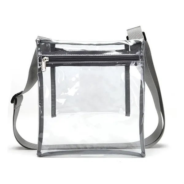 Eco Clear TPU Security Check Friendly Event Shoulder Bag - Eco Clear TPU Security Check Friendly Event Shoulder Bag - Image 4 of 5