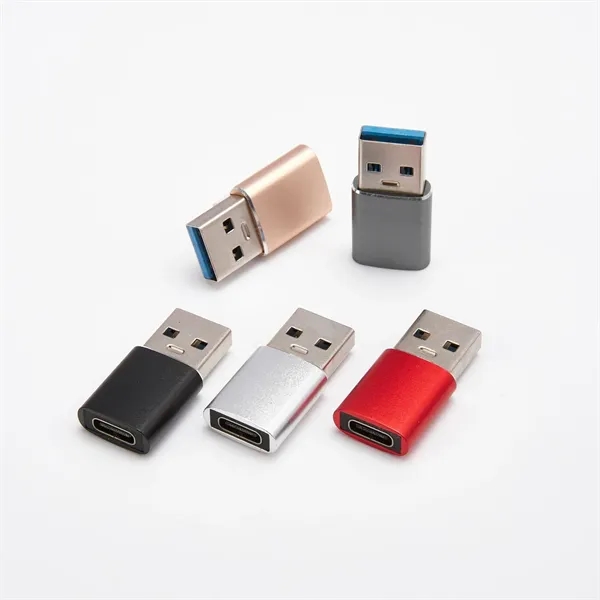 Type C Female to USB A Male Charger Connector Adapter - Type C Female to USB A Male Charger Connector Adapter - Image 0 of 0