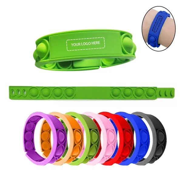 Bracelet Pop It Fidget Toy - Bracelet Pop It Fidget Toy - Image 0 of 2