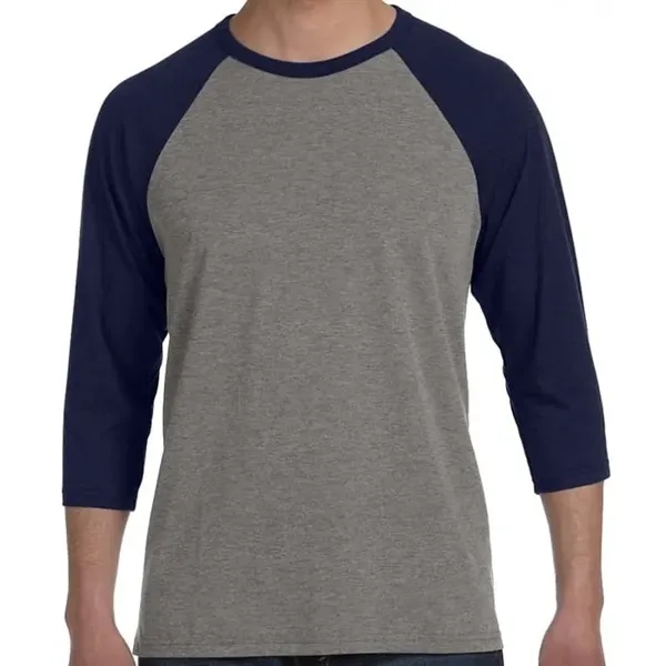 Bella Unisex 3/4-Sleeve Baseball T-Shirt - Bella Unisex 3/4-Sleeve Baseball T-Shirt - Image 6 of 21