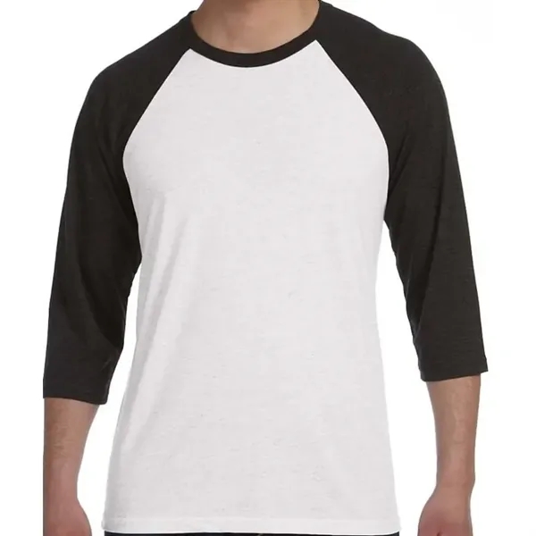 Bella Unisex 3/4-Sleeve Baseball T-Shirt - Bella Unisex 3/4-Sleeve Baseball T-Shirt - Image 18 of 21