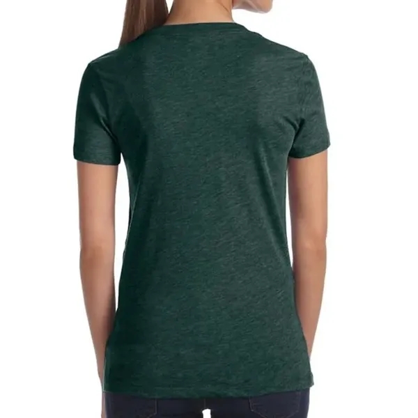 Bella Ladies Triblend Short-Sleeve Deep V-Neck T-Shirt - Bella Ladies Triblend Short-Sleeve Deep V-Neck T-Shirt - Image 5 of 12