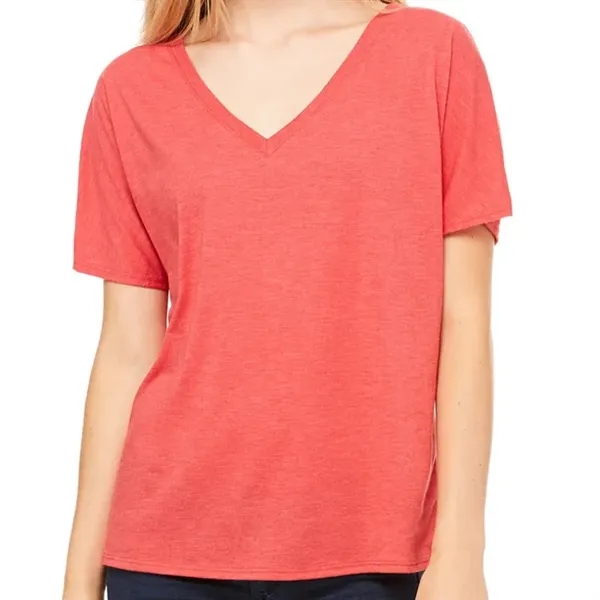 Bella Ladies Slouchy V-Neck T-Shirt - Bella Ladies Slouchy V-Neck T-Shirt - Image 18 of 20