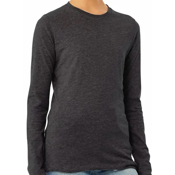 Bella Ladies Jersey Long-Sleeve T-Shirt - Bella Ladies Jersey Long-Sleeve T-Shirt - Image 4 of 6