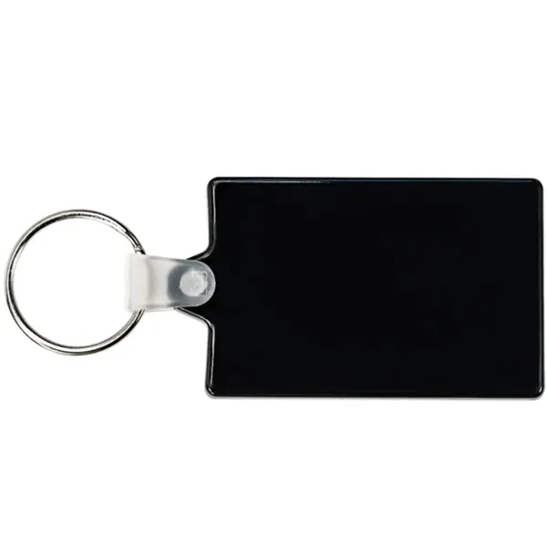 Rectangle Soft Plastic Keychains - Rectangle Soft Plastic Keychains - Image 0 of 15