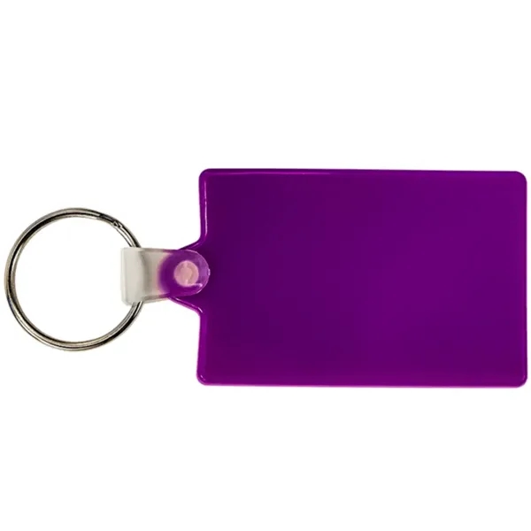 Rectangle Soft Plastic Keychains - Rectangle Soft Plastic Keychains - Image 5 of 15