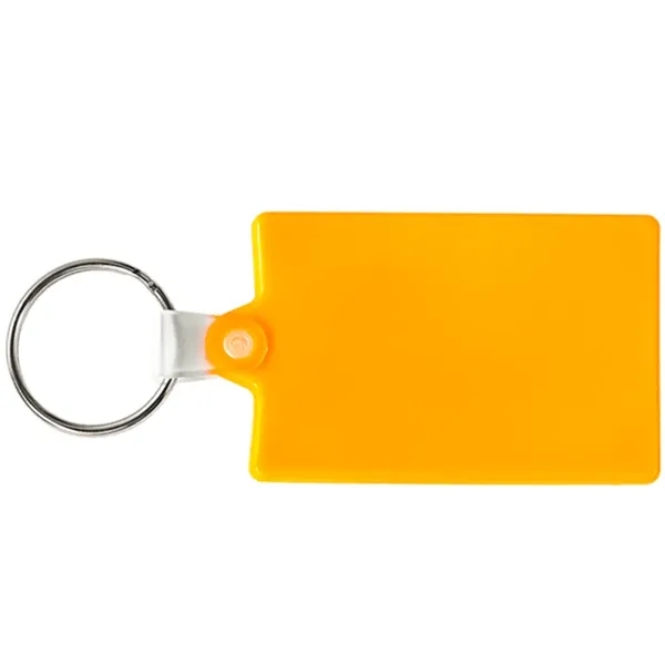 Rectangle Soft Plastic Keychains - Rectangle Soft Plastic Keychains - Image 8 of 15