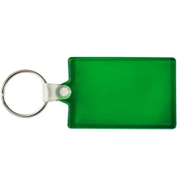 Rectangle Soft Plastic Keychains - Rectangle Soft Plastic Keychains - Image 10 of 15