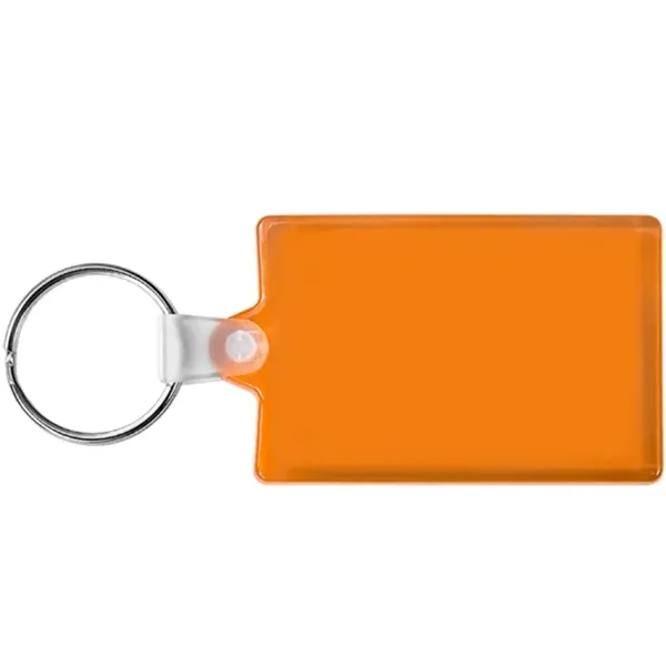 Rectangle Soft Plastic Keychains - Rectangle Soft Plastic Keychains - Image 11 of 15