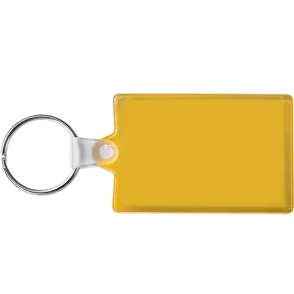 Rectangle Soft Plastic Keychains - Rectangle Soft Plastic Keychains - Image 14 of 15