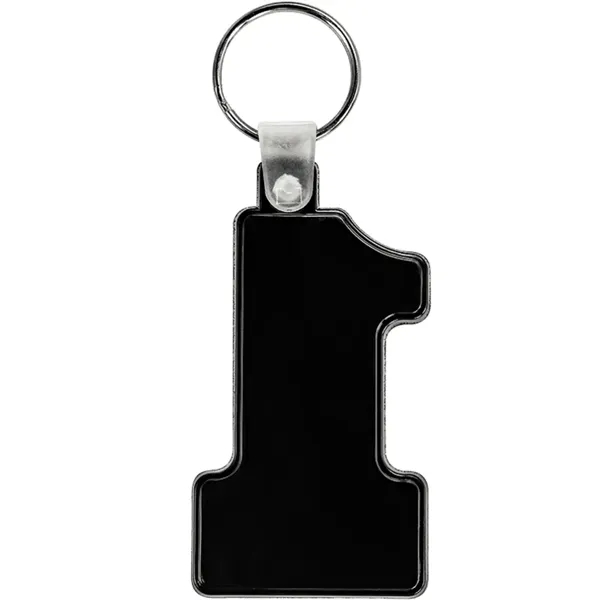 Number One Soft Plastic Keychains - Number One Soft Plastic Keychains - Image 0 of 15
