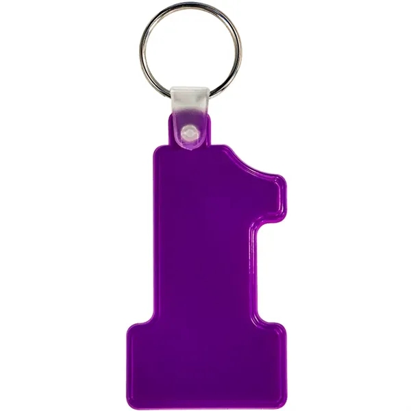 Number One Soft Plastic Keychains - Number One Soft Plastic Keychains - Image 5 of 15