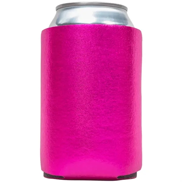 Premium Foam Collapsible Metallic Coolies - Premium Foam Collapsible Metallic Coolies - Image 2 of 5