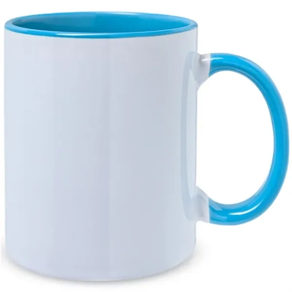 11oz Two Tone Full Color Mugs - 11oz Two Tone Full Color Mugs - Image 1 of 6