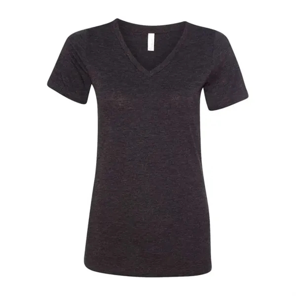 Bella + Canvas Ladies' Relaxed Triblend V-Neck T-Shirt - Bella + Canvas Ladies' Relaxed Triblend V-Neck T-Shirt - Image 1 of 8