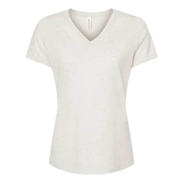 Bella + Canvas Ladies' Relaxed Triblend V-Neck T-Shirt - Bella + Canvas Ladies' Relaxed Triblend V-Neck T-Shirt - Image 4 of 8