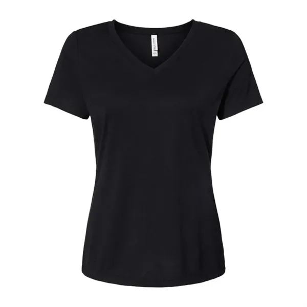 Bella + Canvas Ladies' Relaxed Triblend V-Neck T-Shirt - Bella + Canvas Ladies' Relaxed Triblend V-Neck T-Shirt - Image 5 of 8