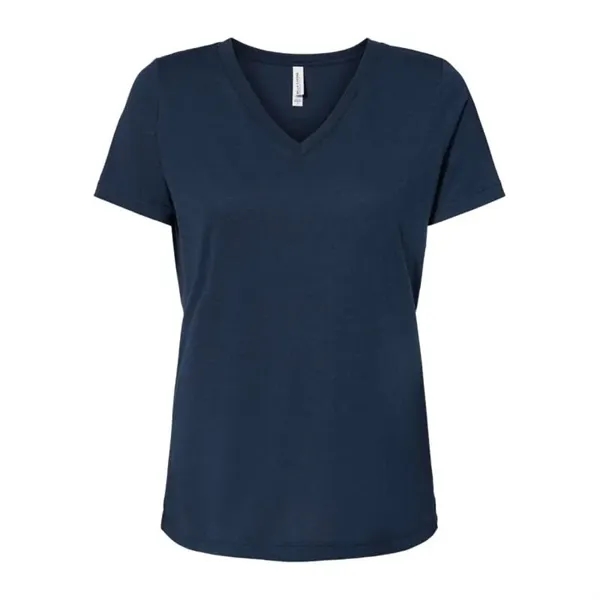 Bella + Canvas Ladies' Relaxed Triblend V-Neck T-Shirt - Bella + Canvas Ladies' Relaxed Triblend V-Neck T-Shirt - Image 6 of 8