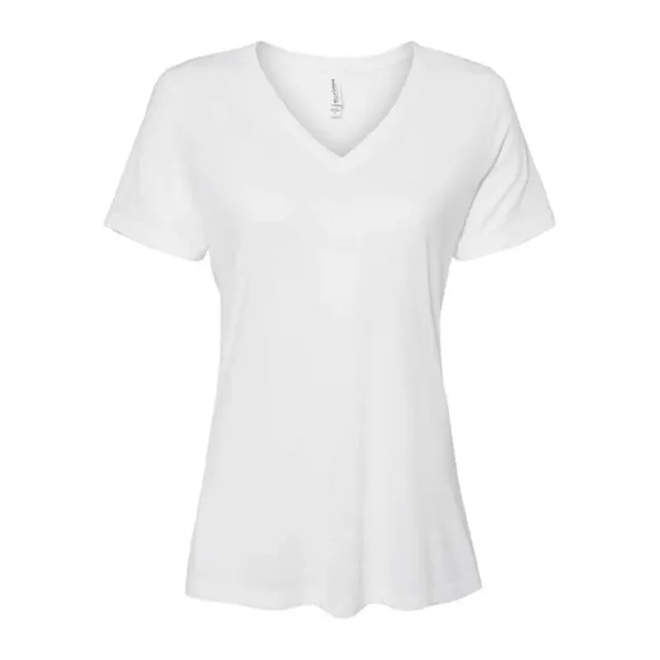 Bella + Canvas Ladies' Relaxed Triblend V-Neck T-Shirt - Bella + Canvas Ladies' Relaxed Triblend V-Neck T-Shirt - Image 7 of 8