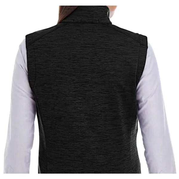 Devon & Jones Ladies' Newbury Melange Fleece Vest - Devon & Jones Ladies' Newbury Melange Fleece Vest - Image 1 of 6