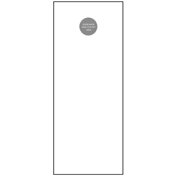 4.25 X 11 Inch Full Color Door Hanger - 4.25 X 11 Inch Full Color Door Hanger - Image 0 of 1