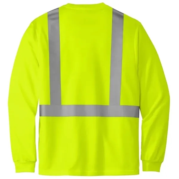 CornerStone ANSI 107 Class 2 Mesh Long Sleeve Tee. - CornerStone ANSI 107 Class 2 Mesh Long Sleeve Tee. - Image 2 of 2