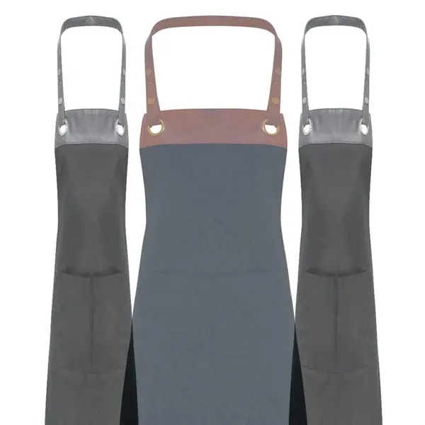 Artisan Collection By Reprime Espresso Bib Apron - Artisan Collection By Reprime Espresso Bib Apron - Image 1 of 4