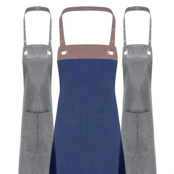 Artisan Collection By Reprime Espresso Bib Apron - Artisan Collection By Reprime Espresso Bib Apron - Image 3 of 4