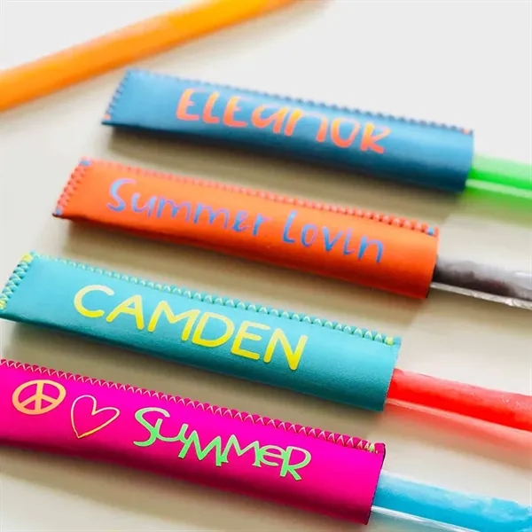 Neoprene Ice Pop Cooler - Neoprene Ice Pop Cooler - Image 0 of 4