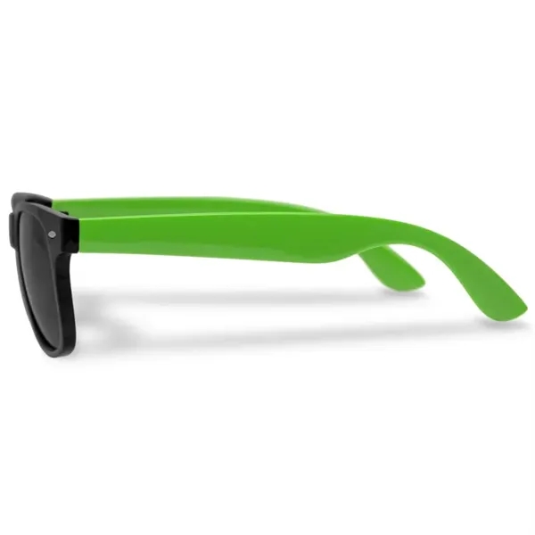 Custom Two Tone Plastic Sunglasses - Custom Two Tone Plastic Sunglasses - Image 1 of 15