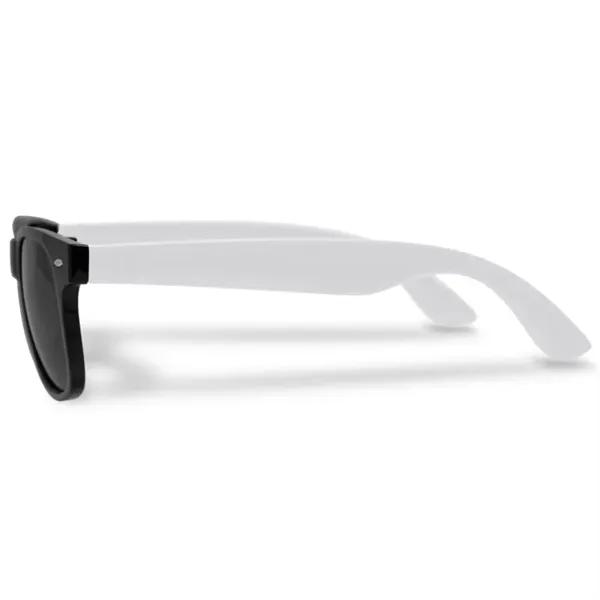 Custom Two Tone Plastic Sunglasses - Custom Two Tone Plastic Sunglasses - Image 7 of 15