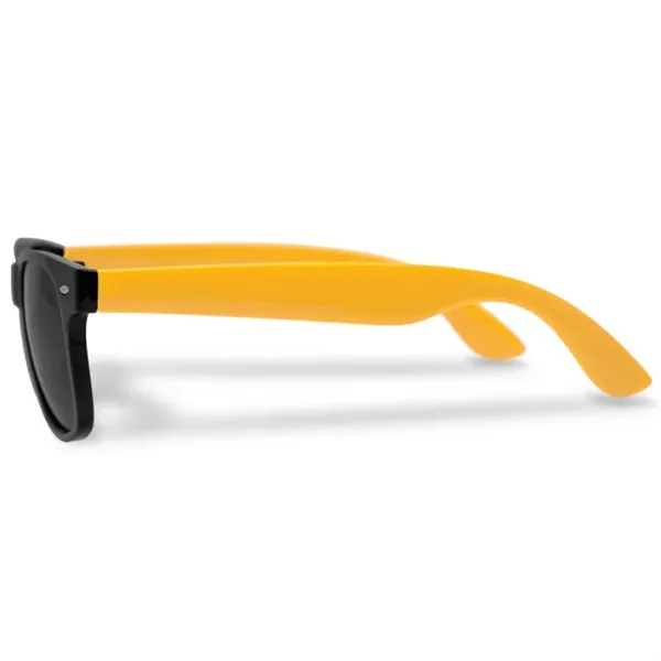 Custom Two Tone Plastic Sunglasses - Custom Two Tone Plastic Sunglasses - Image 8 of 15