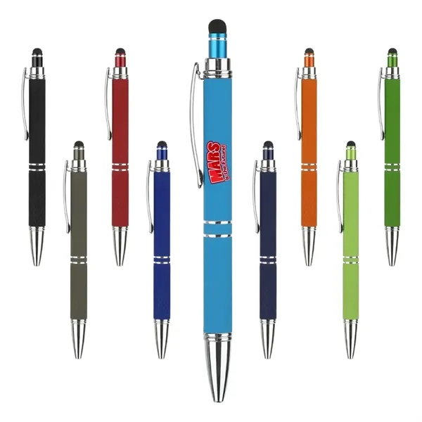 Phoenix Softy Metal Pen with Stylus - ColorJet - Phoenix Softy Metal Pen with Stylus - ColorJet - Image 1 of 1