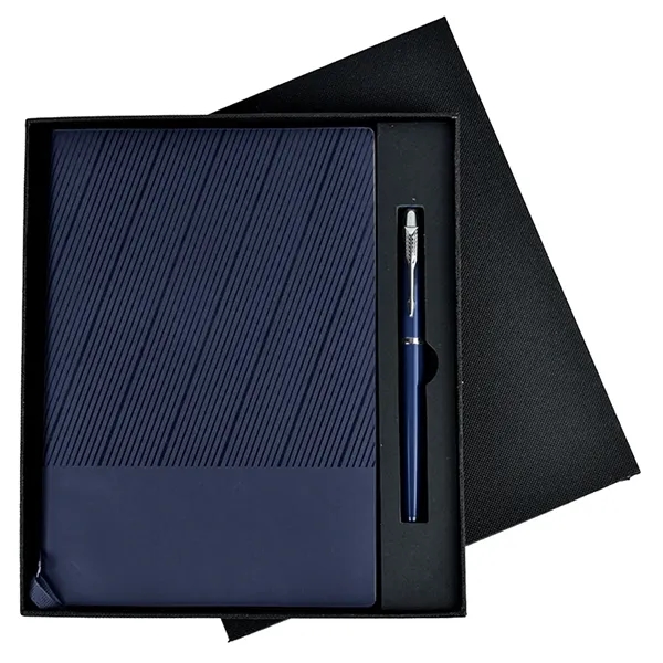 TiTUS® Xecutive Corduroy PU Leather Notebook Gift Set - TiTUS® Xecutive Corduroy PU Leather Notebook Gift Set - Image 4 of 5