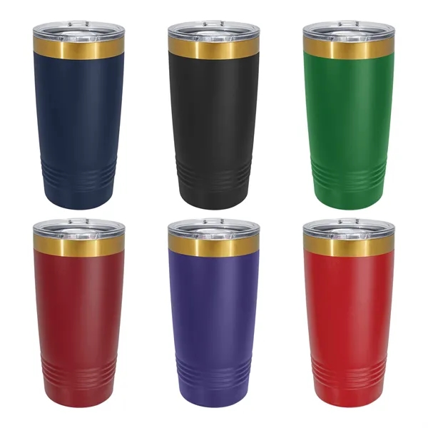 Polar Camel 20oz ION-Plated Bright Gold Tumbler - Polar Camel 20oz ION-Plated Bright Gold Tumbler - Image 1 of 15