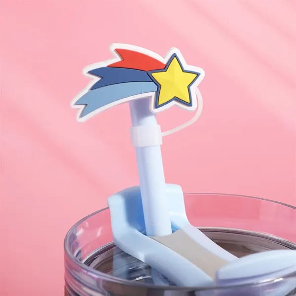 2" PVC Straw Topper - 2" PVC Straw Topper - Image 0 of 2