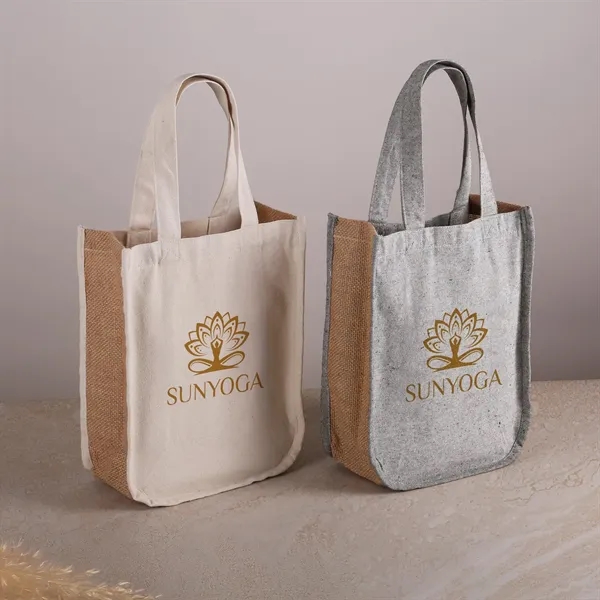 Quetico 10 Oz Cotton & Jute Fashion Tote - Quetico 10 Oz Cotton & Jute Fashion Tote - Image 0 of 10
