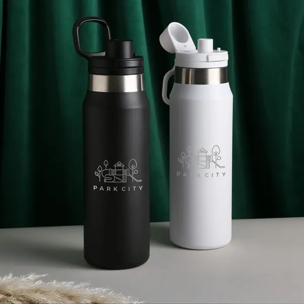 Banff Recycled Stainless Steel Bottle - Banff Recycled Stainless Steel Bottle - Image 1 of 7