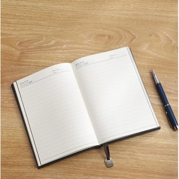 TiTUS®Velveteen PU Lather Notebook, Pen in EVA Case Gift Set - TiTUS®Velveteen PU Lather Notebook, Pen in EVA Case Gift Set - Image 2 of 3