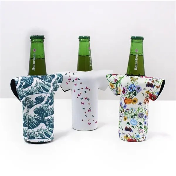 T-shirt shaped Can Cooler - T-shirt shaped Can Cooler - Image 6 of 11