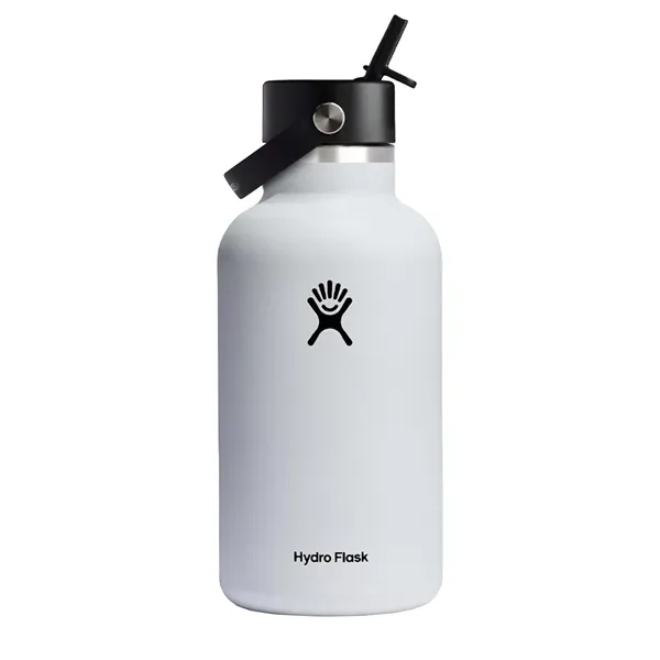 Hydro Flask 64oz Wide Mouth Bottle w/ Flex Straw Cap - Hydro Flask 64oz Wide Mouth Bottle w/ Flex Straw Cap - Image 1 of 5