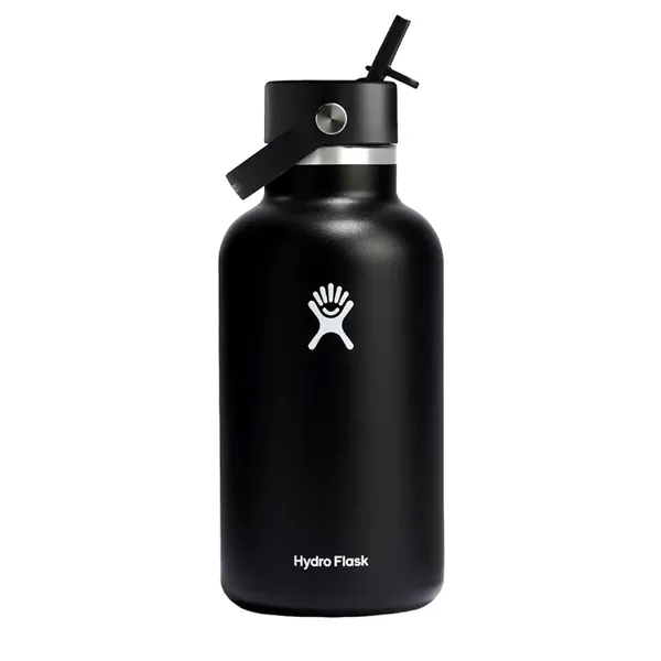 Hydro Flask 64oz Wide Mouth Bottle w/ Flex Straw Cap - Hydro Flask 64oz Wide Mouth Bottle w/ Flex Straw Cap - Image 2 of 5